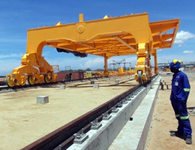 construcao de linha de stacker nacala a velha